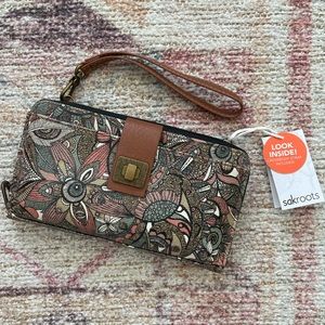 Sakroots Large Smartphone Crossbody Bag, NWT